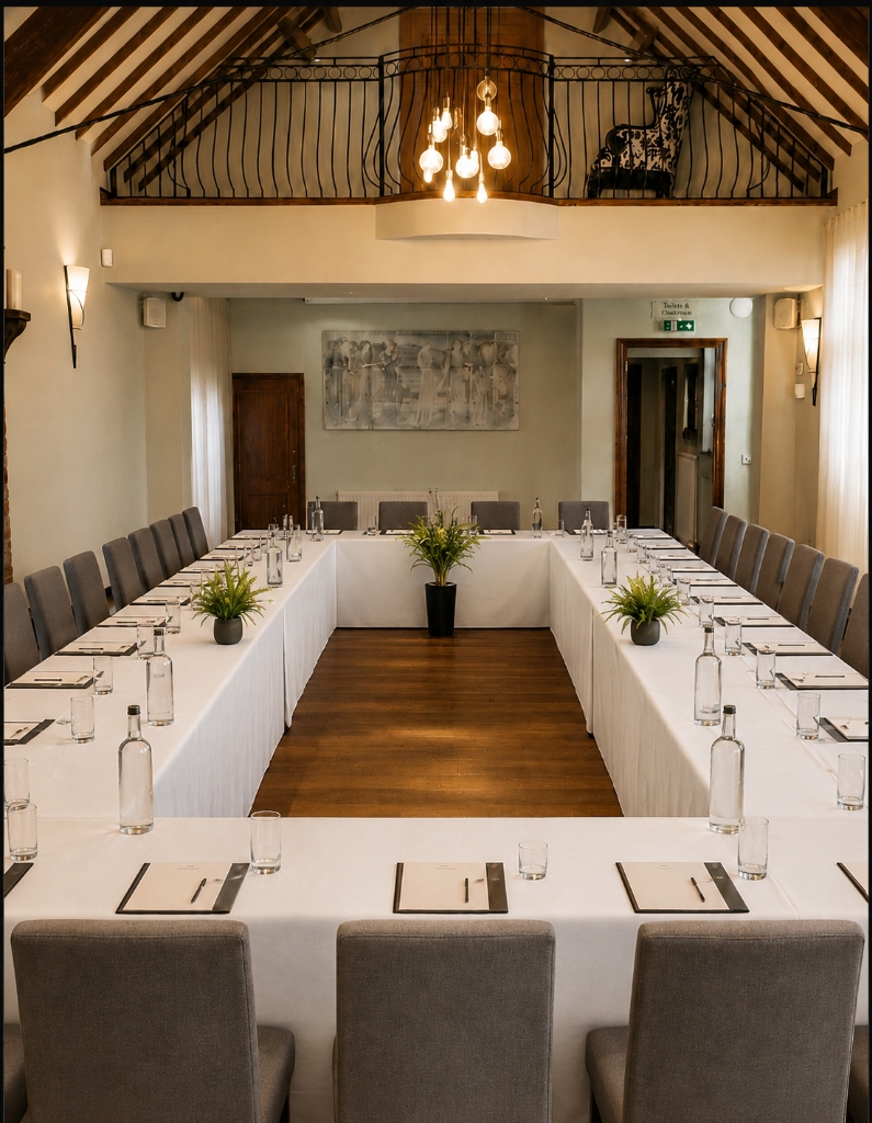 The Balcony Room Corporate Meeting Setup